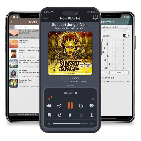 Download fo free audiobook Sunspot Jungle, Vol. 1 by Maurice Broaddus, Charlie Jane Anders, et al. and listen anywhere on your iOS devices in the ListenBook app.