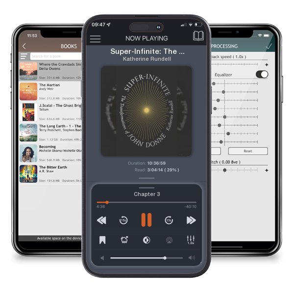 Download fo free audiobook Super-Infinite: The Transformations of John Donne by Katherine Rundell and listen anywhere on your iOS devices in the ListenBook app.