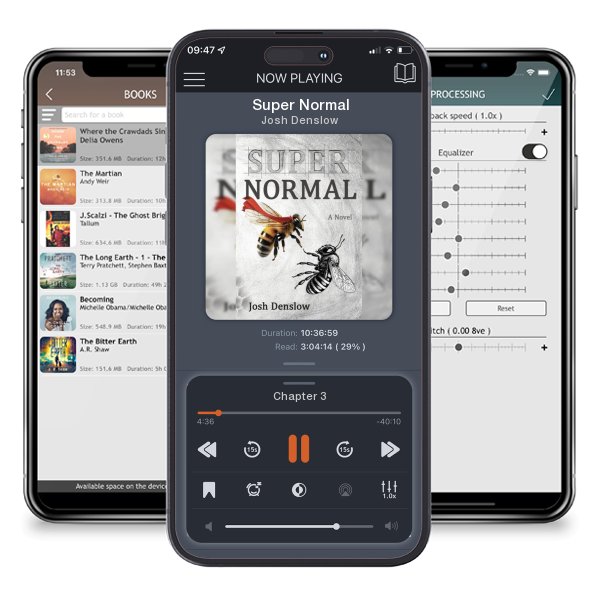 Download fo free audiobook Super Normal by Josh Denslow and listen anywhere on your iOS devices in the ListenBook app.