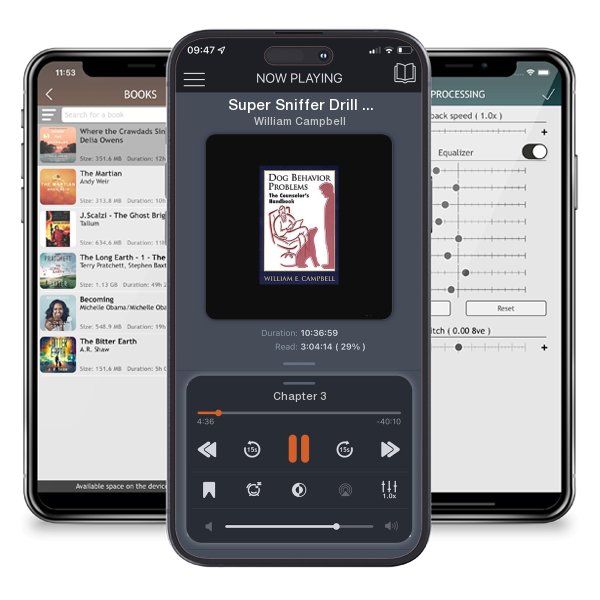 Download fo free audiobook Super Sniffer Drill Book: A Workbook For Training Detector Dogs by William Campbell and listen anywhere on your iOS devices in the ListenBook app.