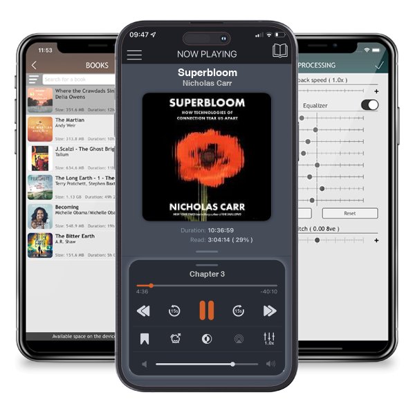 Download fo free audiobook Superbloom by Nicholas Carr and listen anywhere on your iOS devices in the ListenBook app.