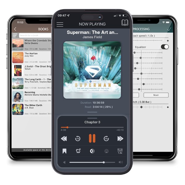 Download fo free audiobook Superman: The Art and Making of the Film by James Field and listen anywhere on your iOS devices in the ListenBook app.