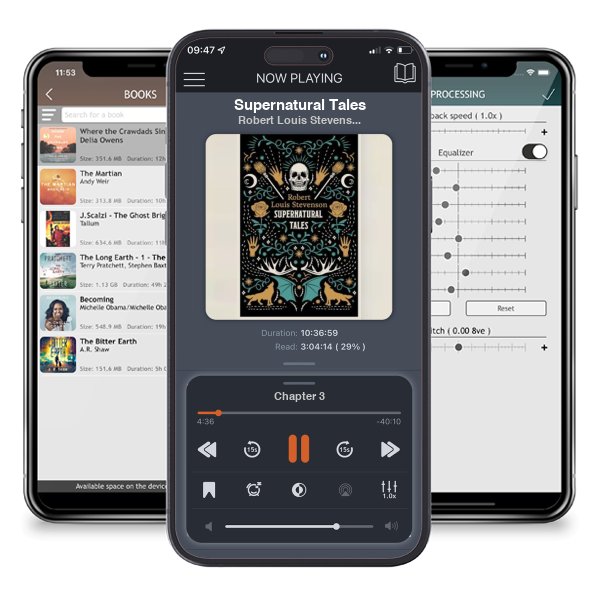 Download fo free audiobook Supernatural Tales by Robert Louis Stevenson and listen anywhere on your iOS devices in the ListenBook app.