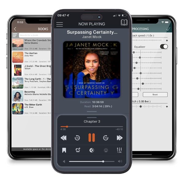 Download fo free audiobook Surpassing Certainty: What My Twenties Taught Me by Janet Mock and listen anywhere on your iOS devices in the ListenBook app.