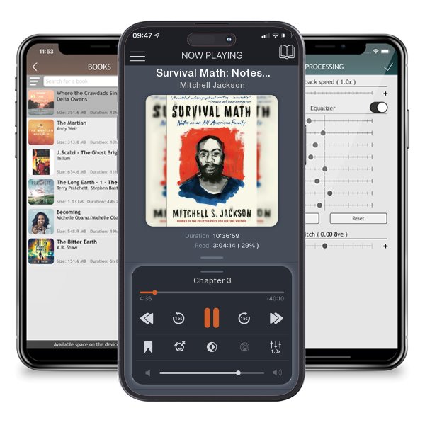 Download fo free audiobook Survival Math: Notes on an All-American Family by Mitchell Jackson and listen anywhere on your iOS devices in the ListenBook app.
