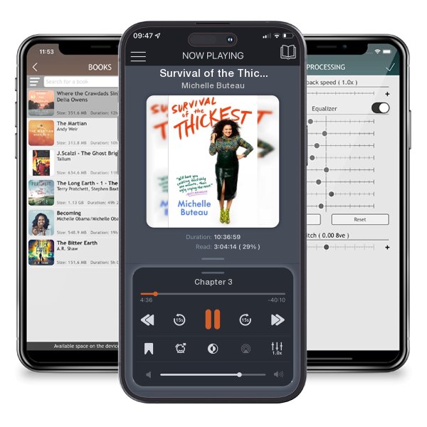 Download fo free audiobook Survival of the Thickest: Essays by Michelle Buteau and listen anywhere on your iOS devices in the ListenBook app.