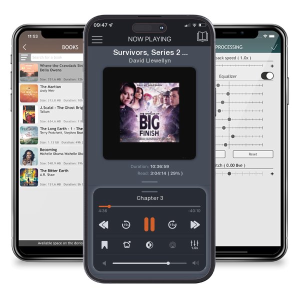 Download fo free audiobook Survivors, Series 2 (Unabridged) by David Llewellyn and listen anywhere on your iOS devices in the ListenBook app.