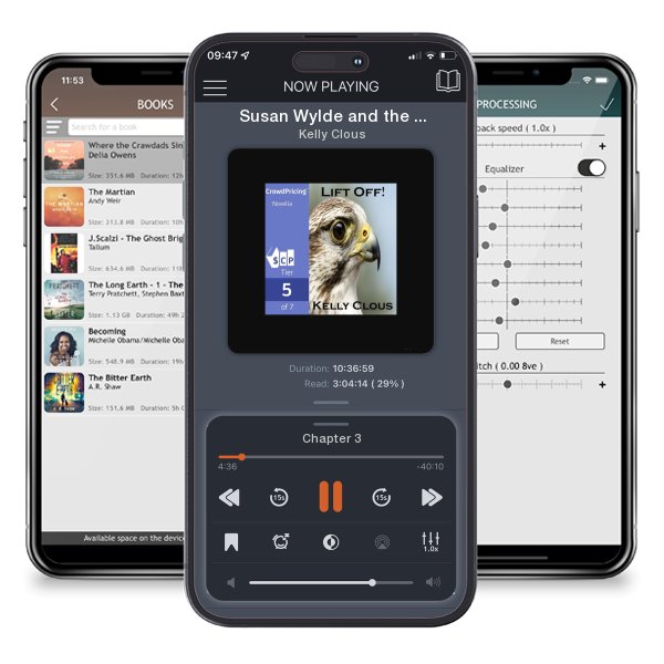 Download fo free audiobook Susan Wylde and the Ghosts of Halloween by Kelly Clous and listen anywhere on your iOS devices in the ListenBook app.