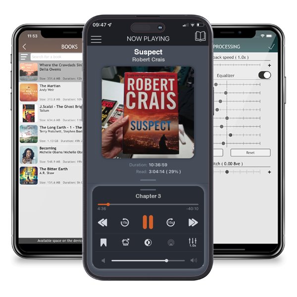 Download fo free audiobook Suspect by Robert Crais and listen anywhere on your iOS devices in the ListenBook app.