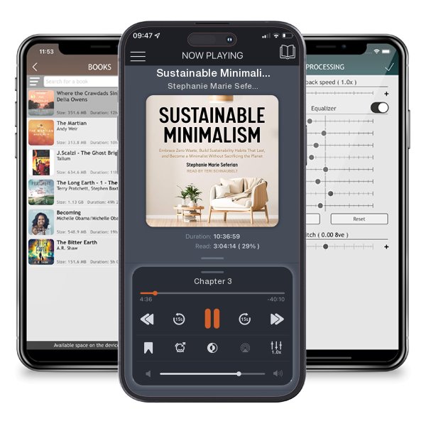 Download fo free audiobook Sustainable Minimalism by Stephanie Marie Seferian and listen anywhere on your iOS devices in the ListenBook app.