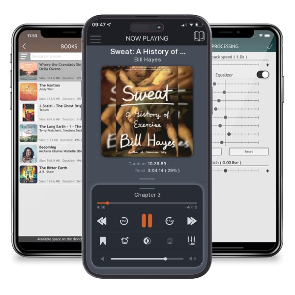 Download fo free audiobook Sweat: A History of Exercise by Bill Hayes and listen anywhere on your iOS devices in the ListenBook app.