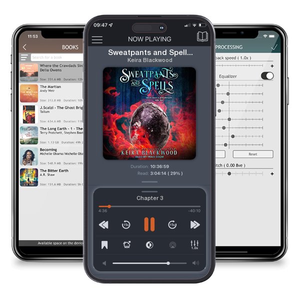 Download fo free audiobook Sweatpants and Spells by Keira Blackwood and listen anywhere on your iOS devices in the ListenBook app.