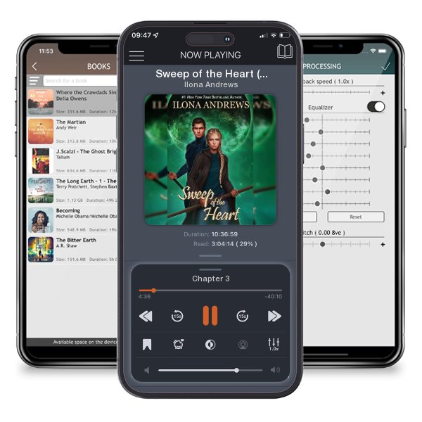 Download fo free audiobook Sweep of the Heart (Is Pod) by Ilona Andrews and listen anywhere on your iOS devices in the ListenBook app.