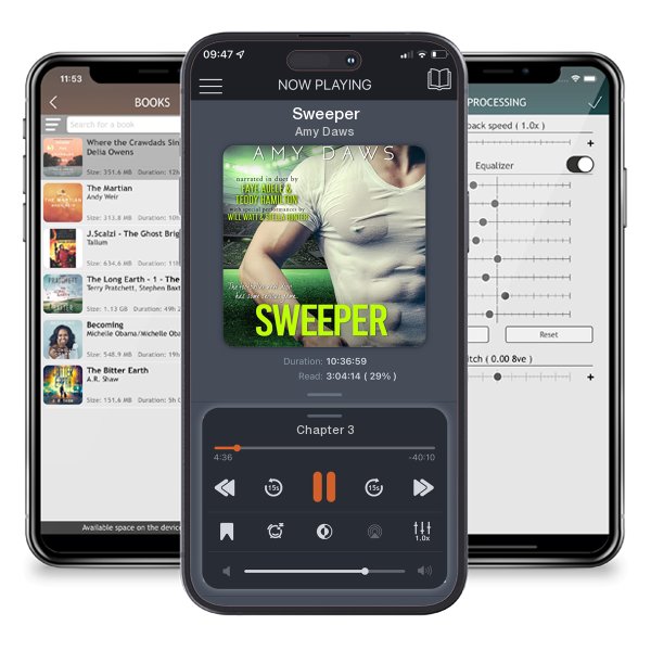 Download fo free audiobook Sweeper by Amy Daws and listen anywhere on your iOS devices in the ListenBook app.