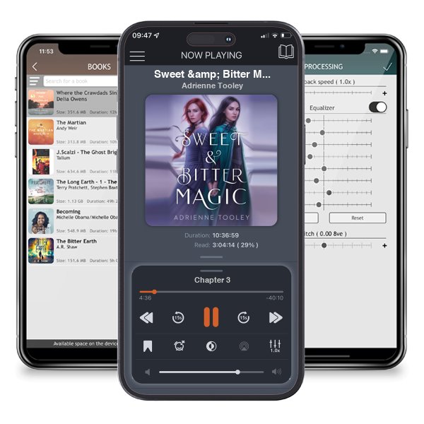 Download fo free audiobook Sweet & Bitter Magic by Adrienne Tooley and listen anywhere on your iOS devices in the ListenBook app.