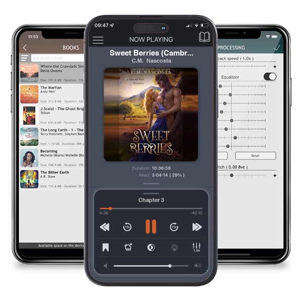 Download fo free audiobook Sweet Berries (Cambric Creek: Sweet & Steamy Monster Romance Book 2) by C.M. Nascosta and listen anywhere on your iOS devices in the ListenBook app.