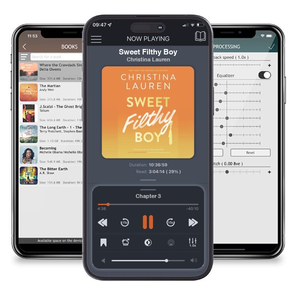 Download fo free audiobook Sweet Filthy Boy by Christina Lauren and listen anywhere on your iOS devices in the ListenBook app.