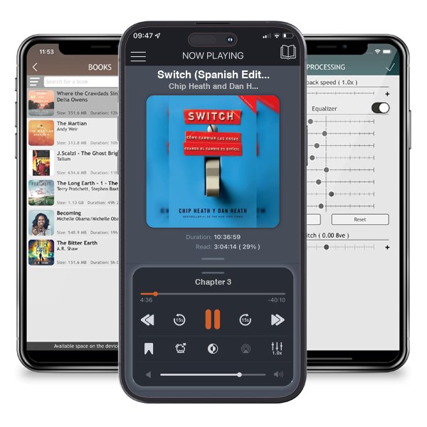 Download fo free audiobook Switch (Spanish Edition): Cómo Cambiar Las Cosas Cuando... by Chip Heath and Dan Heath and listen anywhere on your iOS devices in the ListenBook app.