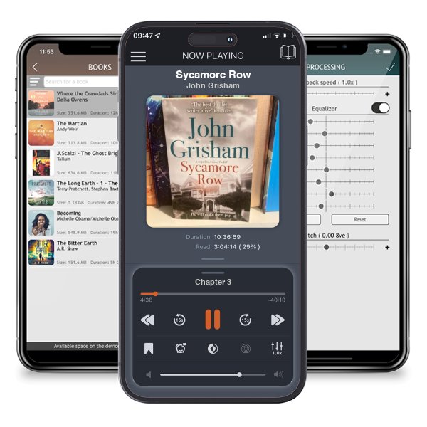 Download fo free audiobook Sycamore Row by John Grisham and listen anywhere on your iOS devices in the ListenBook app.