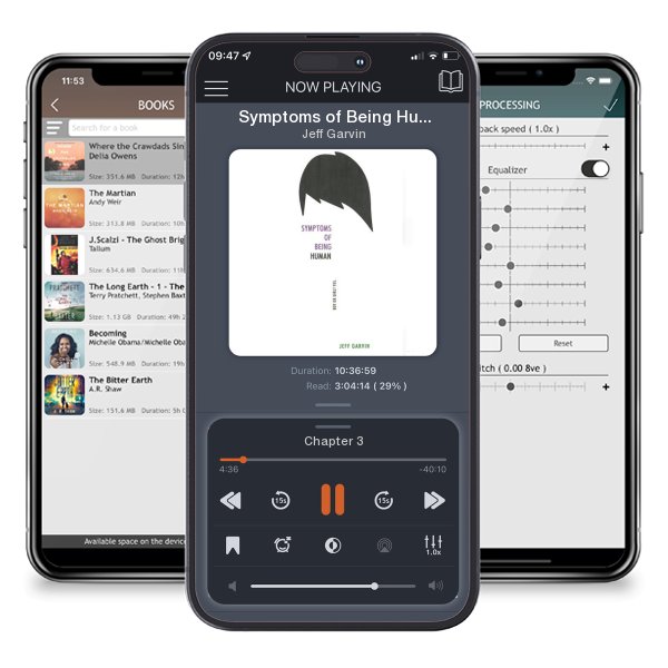 Download fo free audiobook Symptoms of Being Human by Jeff Garvin and listen anywhere on your iOS devices in the ListenBook app.