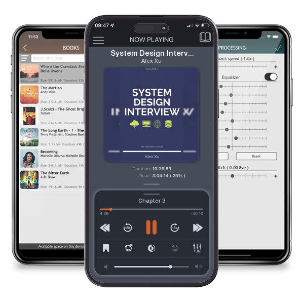 Download fo free audiobook System Design Interview - An insider's guide by Alex Xu and listen anywhere on your iOS devices in the ListenBook app.