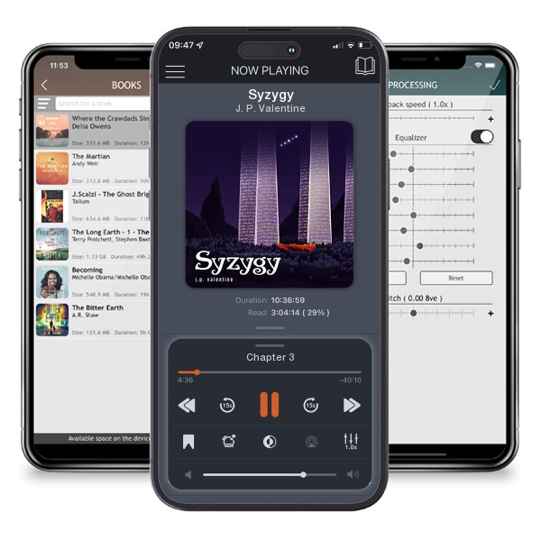 Download fo free audiobook Syzygy by J. P. Valentine and listen anywhere on your iOS devices in the ListenBook app.