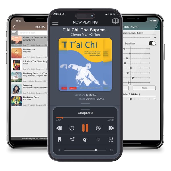 Download fo free audiobook T'Ai Chi: The Supreme Ultimate Exercise for Health, Sport, and Self-Defense (Tuttle Martial Arts) by Cheng Man-Ch'ing and listen anywhere on your iOS devices in the ListenBook app.