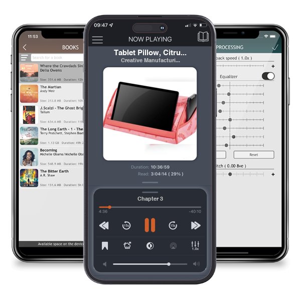 Download fo free audiobook Tablet Pillow, Citrus by Creative Manufacturing LLC and listen anywhere on your iOS devices in the ListenBook app.