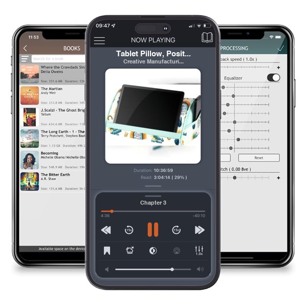 Download fo free audiobook Tablet Pillow, Positive Vibes by Creative Manufacturing LLC and listen anywhere on your iOS devices in the ListenBook app.