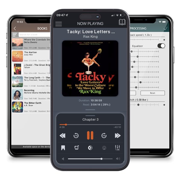 Download fo free audiobook Tacky: Love Letters to the Worst Culture We Have to Offer by Rax King and listen anywhere on your iOS devices in the ListenBook app.
