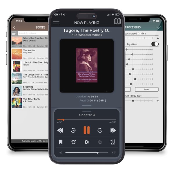 Download fo free audiobook Tagore, The Poetry Of by Ella Wheeler Wilcox and listen anywhere on your iOS devices in the ListenBook app.
