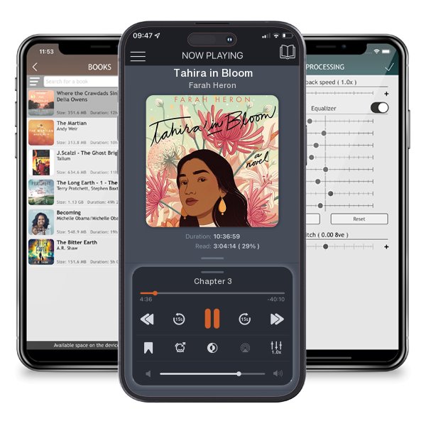 Download fo free audiobook Tahira in Bloom by Farah Heron and listen anywhere on your iOS devices in the ListenBook app.