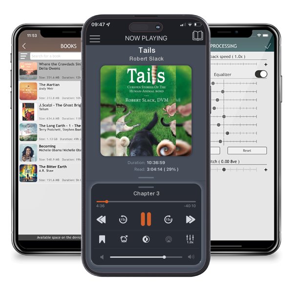 Download fo free audiobook Tails by Robert Slack and listen anywhere on your iOS devices in the ListenBook app.