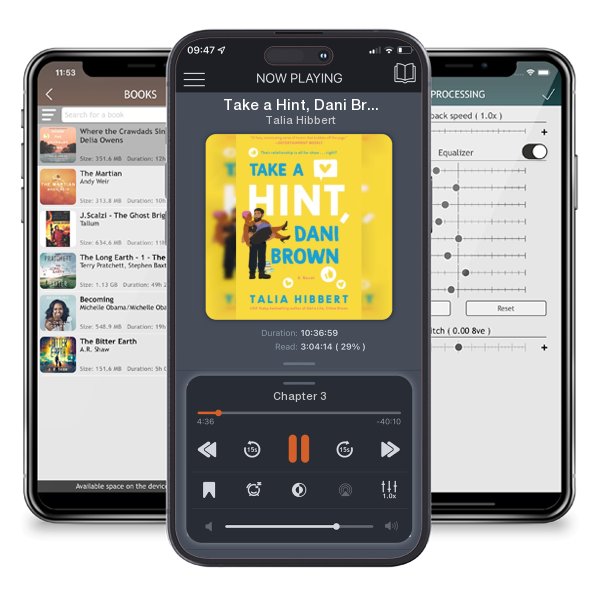 Download fo free audiobook Take a Hint, Dani Brown by Talia Hibbert and listen anywhere on your iOS devices in the ListenBook app.