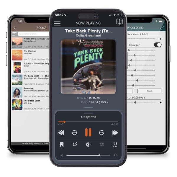 Download fo free audiobook Take Back Plenty (Tabitha Jute, #1) by Colin Greenland and listen anywhere on your iOS devices in the ListenBook app.