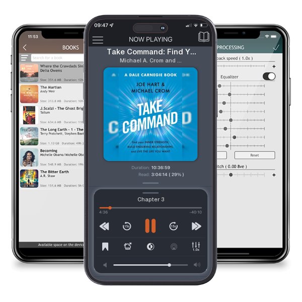 Download fo free audiobook Take Command: Find Your Inner Strength, Build Enduring... by Michael A. Crom and Joe Hart and listen anywhere on your iOS devices in the ListenBook app.