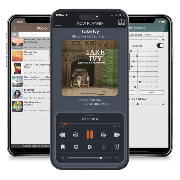 Download fo free audiobook Take Ivy by Shosuke Ishizu, Hajime Hasegawa, et al. and listen anywhere on your iOS devices in the ListenBook app.