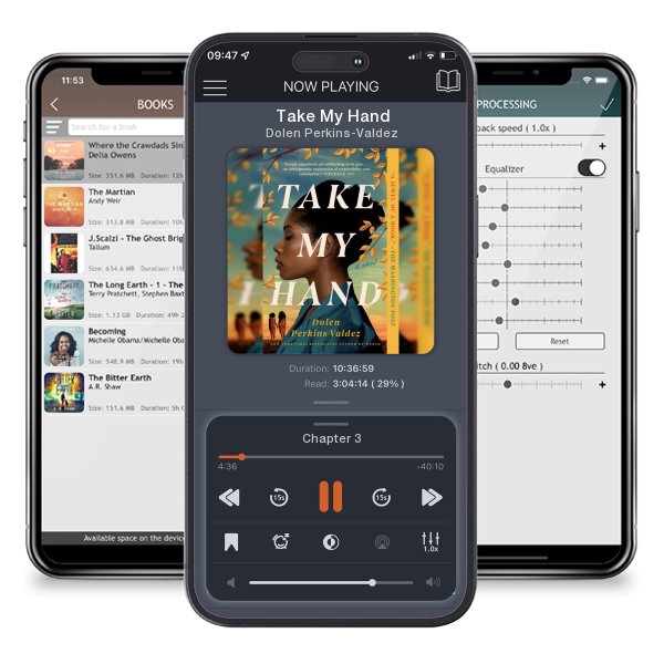 Download fo free audiobook Take My Hand by Dolen Perkins-Valdez and listen anywhere on your iOS devices in the ListenBook app.