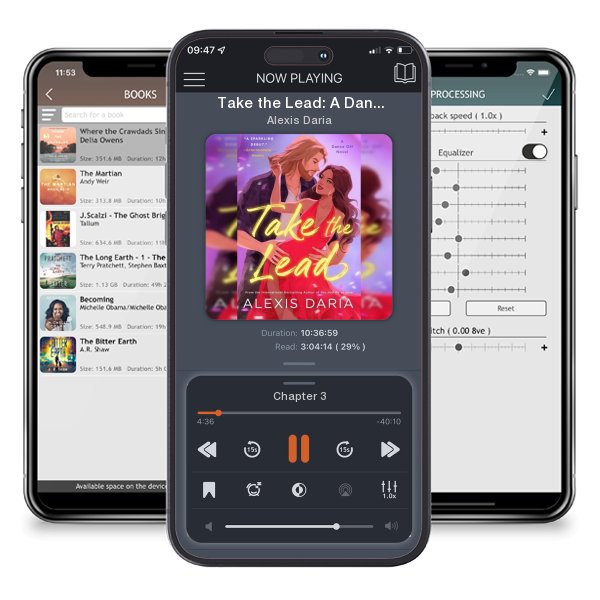 Download fo free audiobook Take the Lead: A Dance Off Novel by Alexis Daria and listen anywhere on your iOS devices in the ListenBook app.