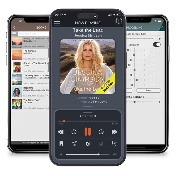 Download fo free audiobook Take the Lead by Jessica Simpson and listen anywhere on your iOS devices in the ListenBook app.