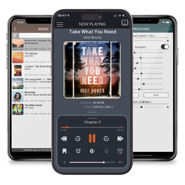 Download fo free audiobook Take What You Need by Idra Novey and listen anywhere on your iOS devices in the ListenBook app.