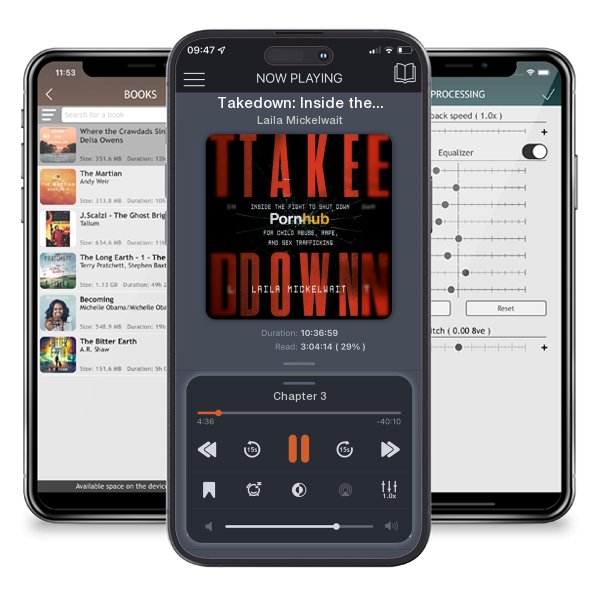 Download fo free audiobook Takedown: Inside the Fight to Shut Down Pornhub for Child... by Laila Mickelwait and listen anywhere on your iOS devices in the ListenBook app.