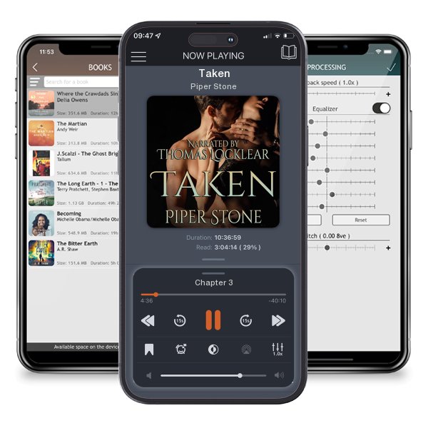 Download fo free audiobook Taken by Piper Stone and listen anywhere on your iOS devices in the ListenBook app.