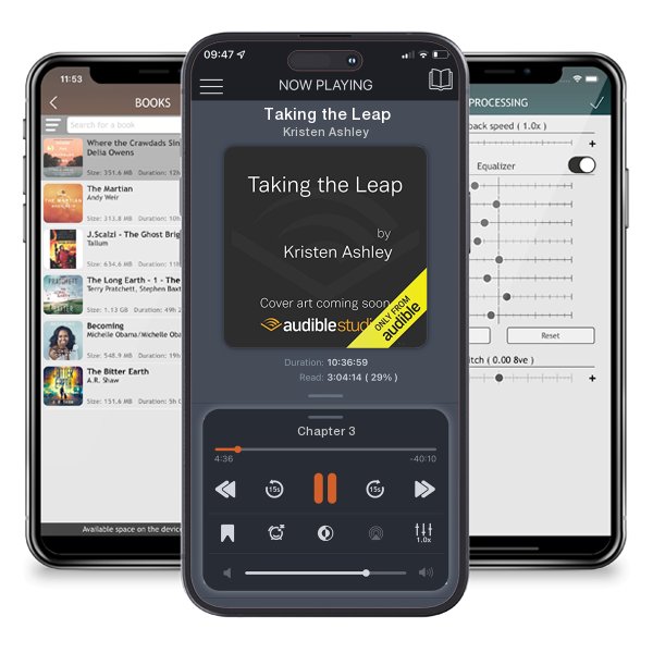 Download fo free audiobook Taking the Leap by Kristen Ashley and listen anywhere on your iOS devices in the ListenBook app.