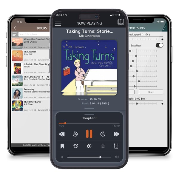 Download fo free audiobook Taking Turns: Stories from Hiv/AIDS Care Unit 371 by Mk Czerwiec and listen anywhere on your iOS devices in the ListenBook app.