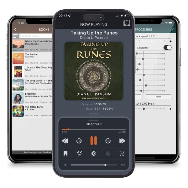 Download fo free audiobook Taking Up the Runes by Diana L. Paxson and listen anywhere on your iOS devices in the ListenBook app.