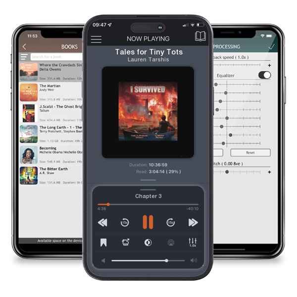 Download fo free audiobook Tales for Tiny Tots by Lauren Tarshis and listen anywhere on your iOS devices in the ListenBook app.