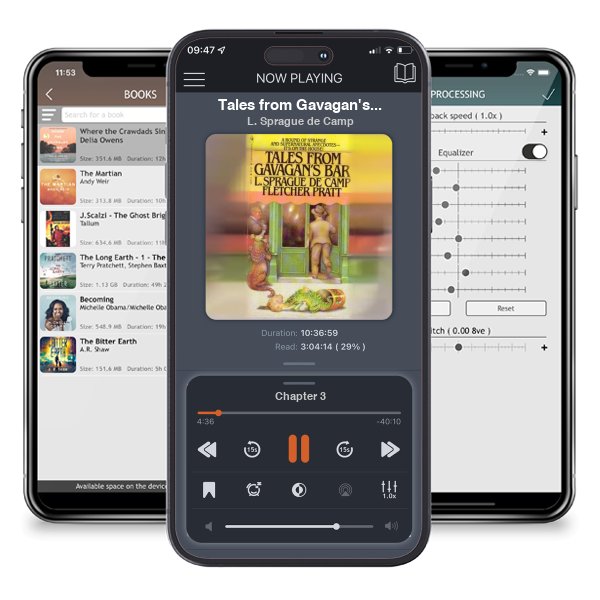 Download fo free audiobook Tales from Gavagan\'s Bar by L. Sprague de Camp and listen anywhere on your iOS devices in the ListenBook app.