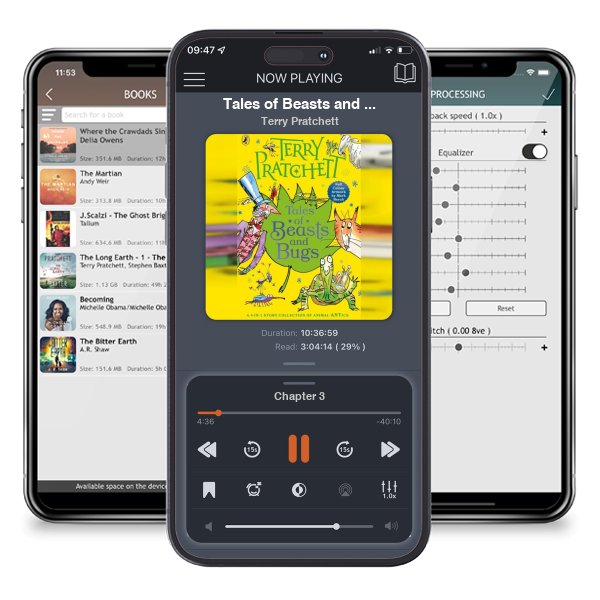 Download fo free audiobook Tales of Beasts and Bugs by Terry Pratchett and listen anywhere on your iOS devices in the ListenBook app.