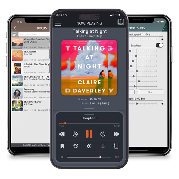 Download fo free audiobook Talking at Night by Claire Daverley and listen anywhere on your iOS devices in the ListenBook app.